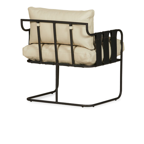 Classic Home Toluca Accent Chair Black Mx Cream Model 53007645