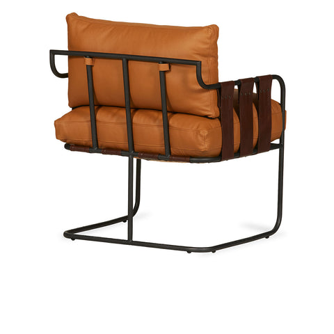 Classic Home Toluca Accent Chair Black Mx Tobacco Model 53007646