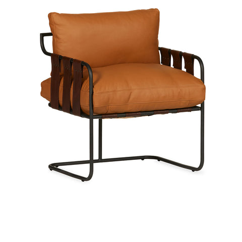 Classic Home Toluca Accent Chair Black Mx Tobacco Model 53007646