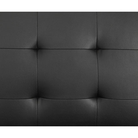 Essick II Black PU Sectional Sofa Model 53040 By ACME Furniture