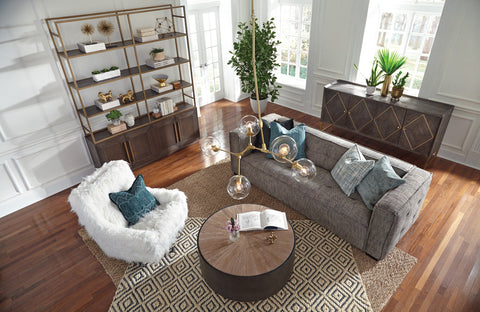 Classic Home Element 98" Sofa Gray Model 53050434