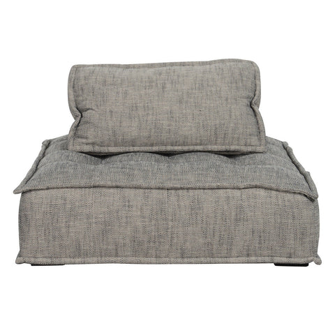 Classic Home Element Square Lounge Chair Gray Model 53051133