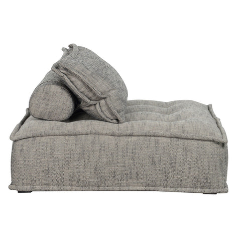 Classic Home Element Square Lounge Chair Gray Model 53051133