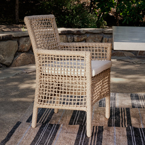 Classic Home Brisbane Outdoor Dining Chair Natural Model 53051372
