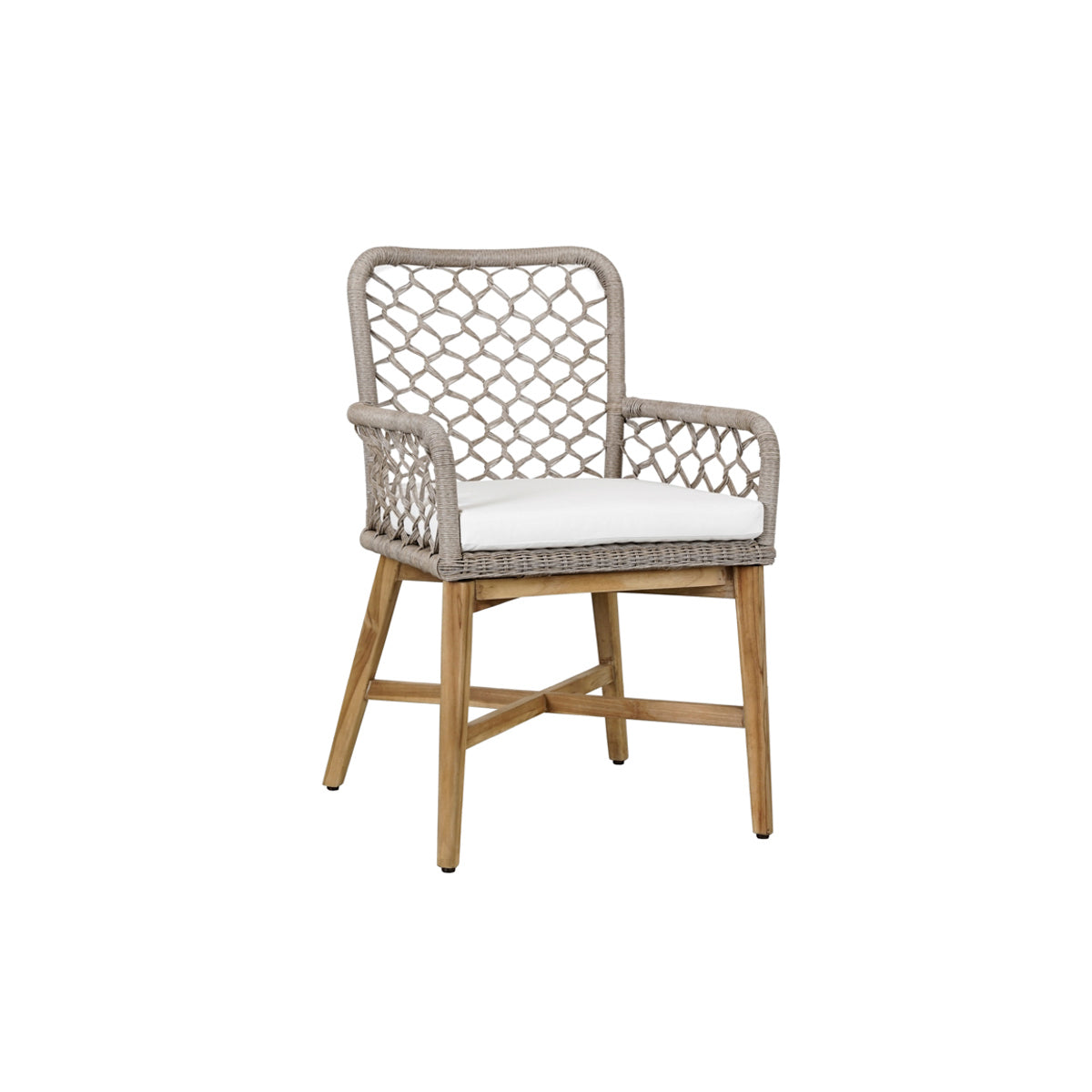 Classic Home Paulo Outdoor Dining Chair Gray Model 53051373