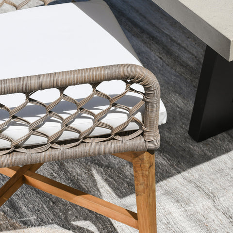 Classic Home Paulo Outdoor Dining Chair Gray Model 53051373
