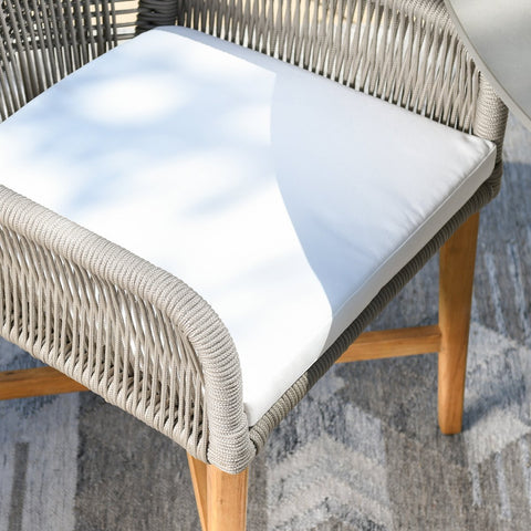 Classic Home Marley Outdoor Dining Chair Gray Model 53051375