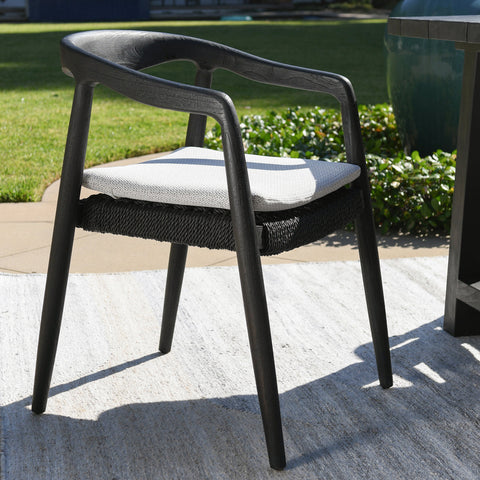 Classic Home Aria Outdoor Dining Chair Black Model 53051447
