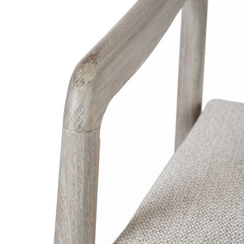 Classic Home Aria Outdoor Dining Chair Gray Model 53051448