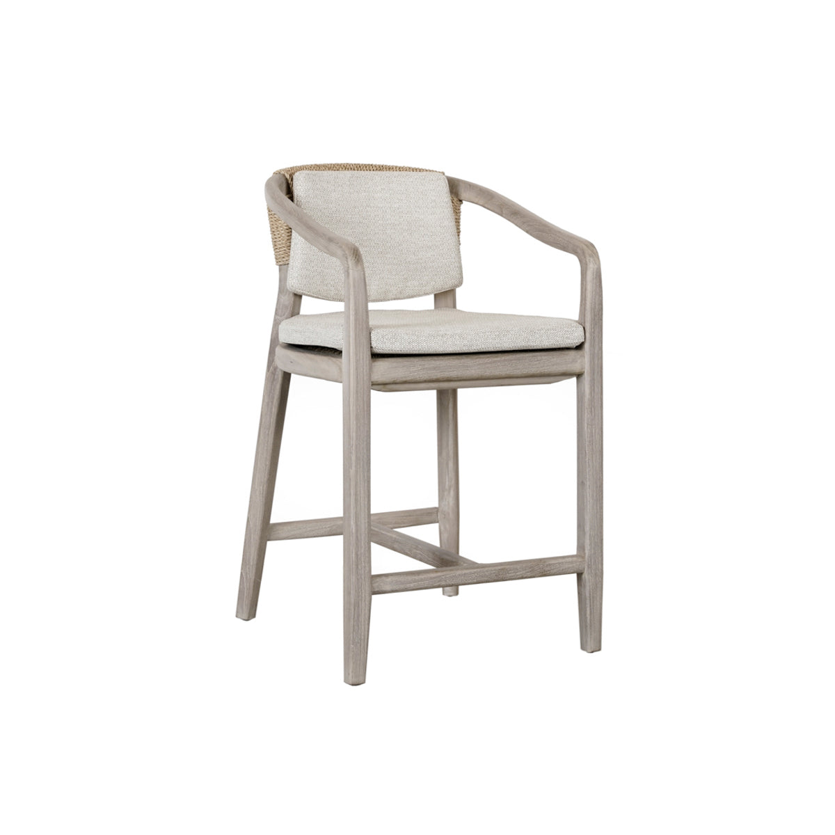 Classic Home Dawn Outdoor Counter Stool Gray Model 53051450
