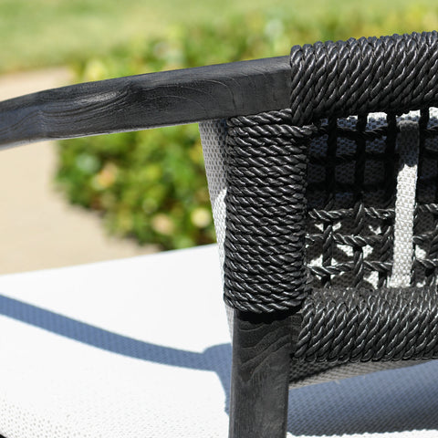 Classic Home Dawn Outdoor Dining Chair Black Model 53051451