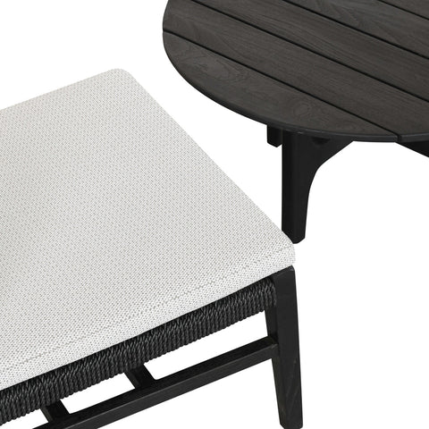 Classic Home Agnes Outdoor Accent Chair Black Model 53051453