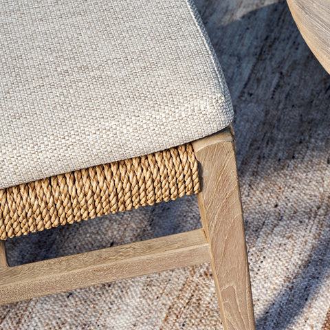 Classic Home Agnes Outdoor Accent Chair Gray Model 53051454