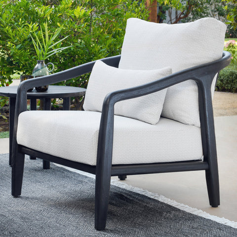 Classic Home Aria Outdoor Accent Chair Black Model 53051457