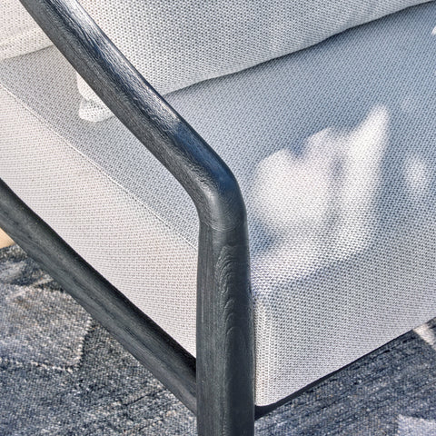 Classic Home Aria Outdoor Accent Chair Black Model 53051457