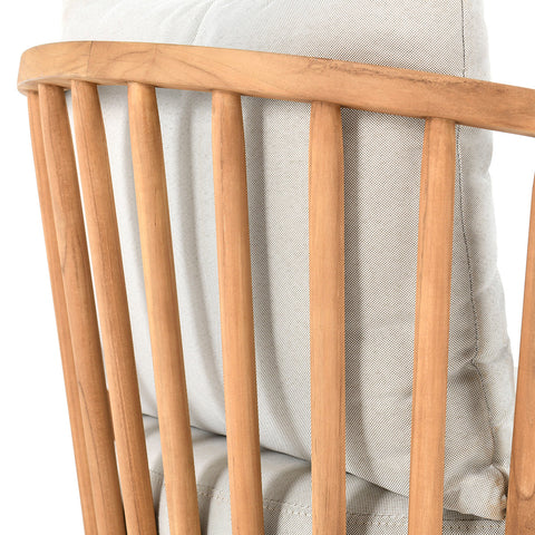 Classic Home Hearst Outdoor Accent Chair Natural Model 53051488