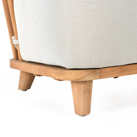 Classic Home Hearst Outdoor Accent Chair Natural Model 53051488