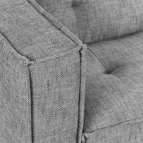 Classic Home Element 2Pc Sectional With Raf Chaise Gray Model 53051499