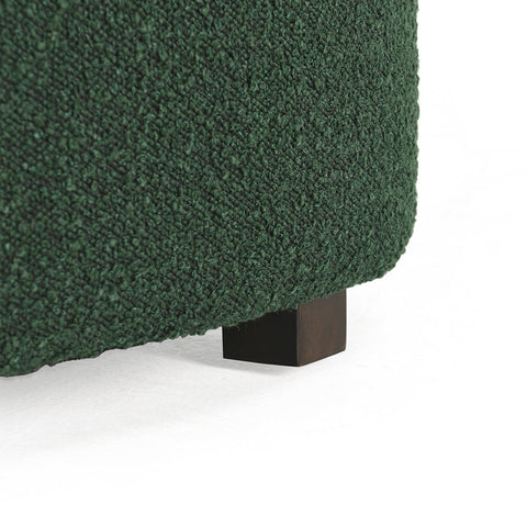 Classic Home Hannah Ottoman Green Boucle Model 53051501