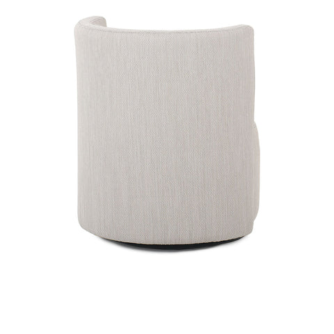 Classic Home Kai Outdoor Swivel Accent Chair Light Gray Model 53051540