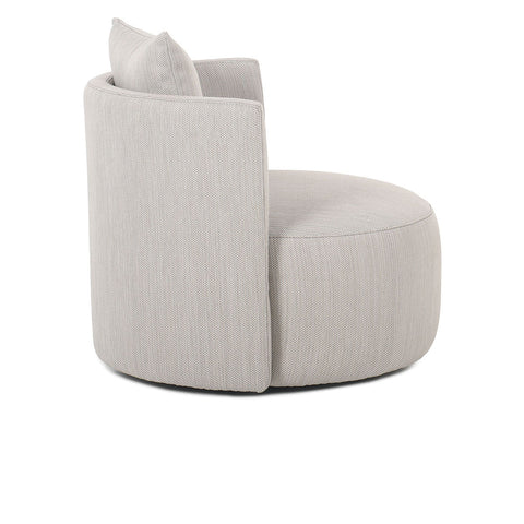 Classic Home Kai Outdoor Swivel Lounge Chair Light Gray Model 53051542