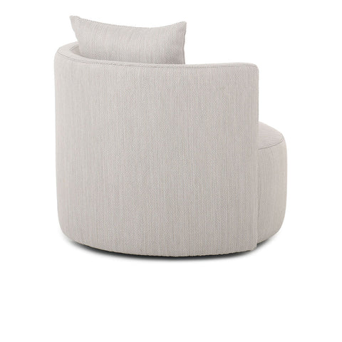 Classic Home Kai Outdoor Swivel Lounge Chair Light Gray Model 53051542