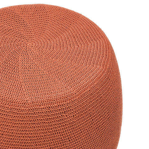 Classic Home Mia 21" Outdoor Pouf Coral Model 53051580