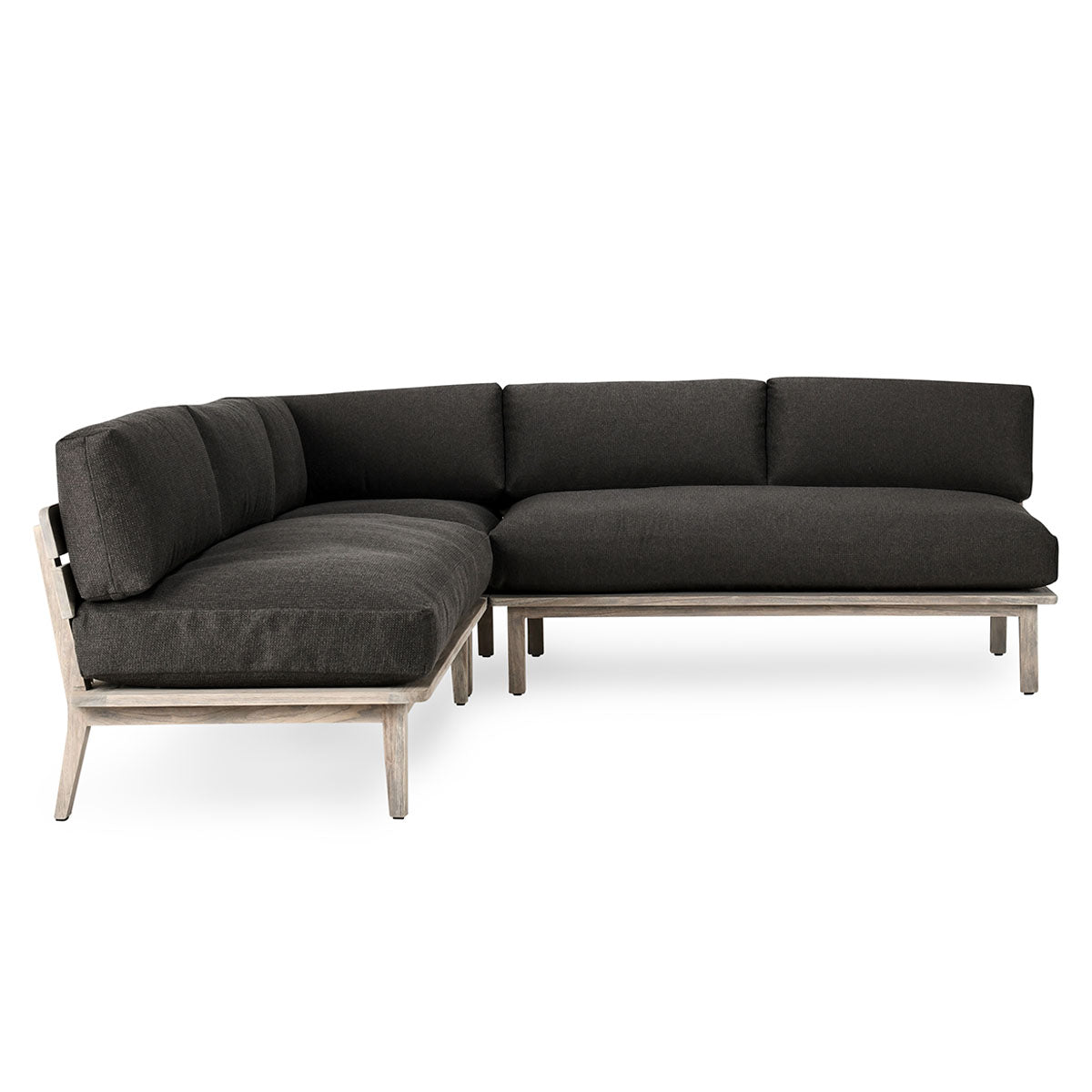 Classic Home Podium 3Pc Outdoor Sectional Charcoal Model 53051584