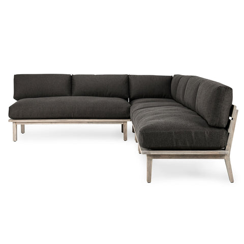 Classic Home Podium 3Pc Outdoor Sectional Charcoal Model 53051584