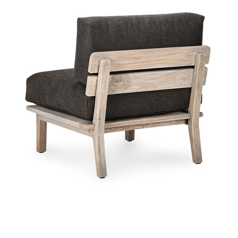 Classic Home Podium Outdoor Armless Chair Charcoal Model 53051584CTR