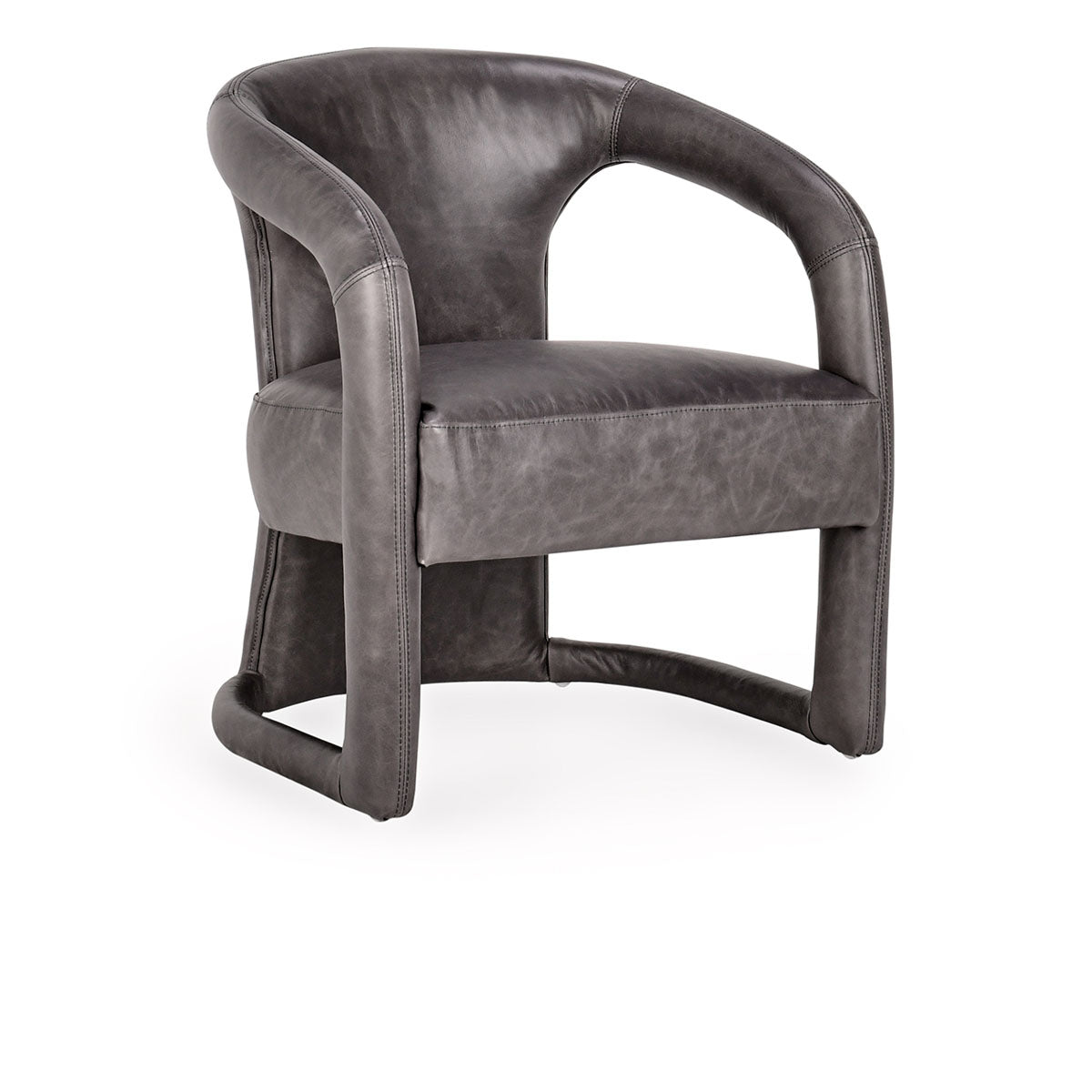 Classic Home Archie Accent Chair Tan Charcoal Model 53051592