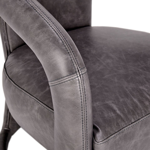 Classic Home Archie Accent Chair Tan Charcoal Model 53051592