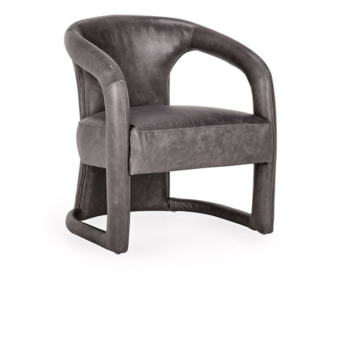Classic Home Archie Accent Chair Tan Charcoal Model 53051592