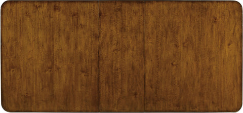 Hooker Furniture Casual Dining Tynecastle Rectangle Leg Dining Table with Two 18'' Leaves