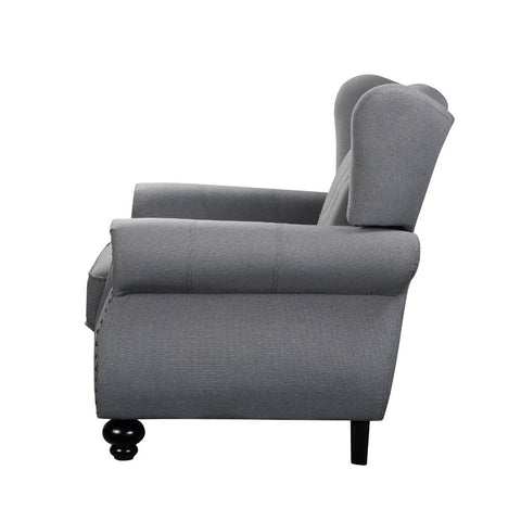 ACME Hannes Gray Fabric Hannes Sofa Model 53280