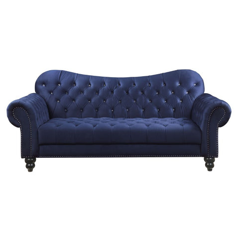 ACME Iberis Navy Velvet Iberis Sofa Model 53405