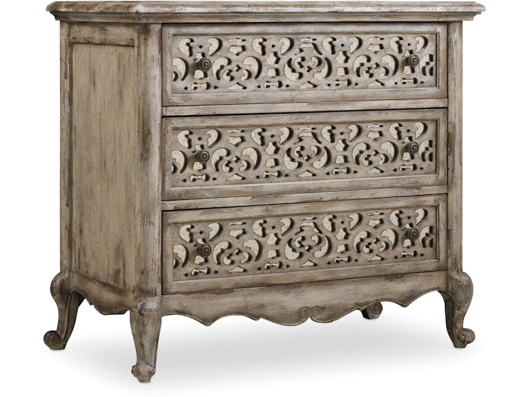 Hooker Furniture Bedroom Chatelet Fretwork Nightstand