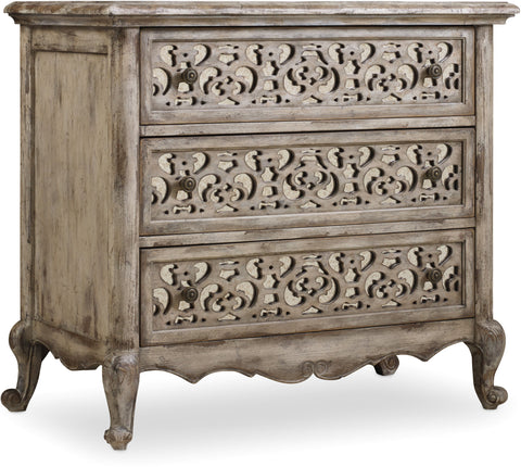 Hooker Furniture Bedroom Chatelet Fretwork Nightstand