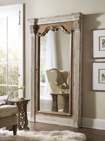 Hooker Furniture Chatelet Floor Mirror w/Jewelry Armoire Storage