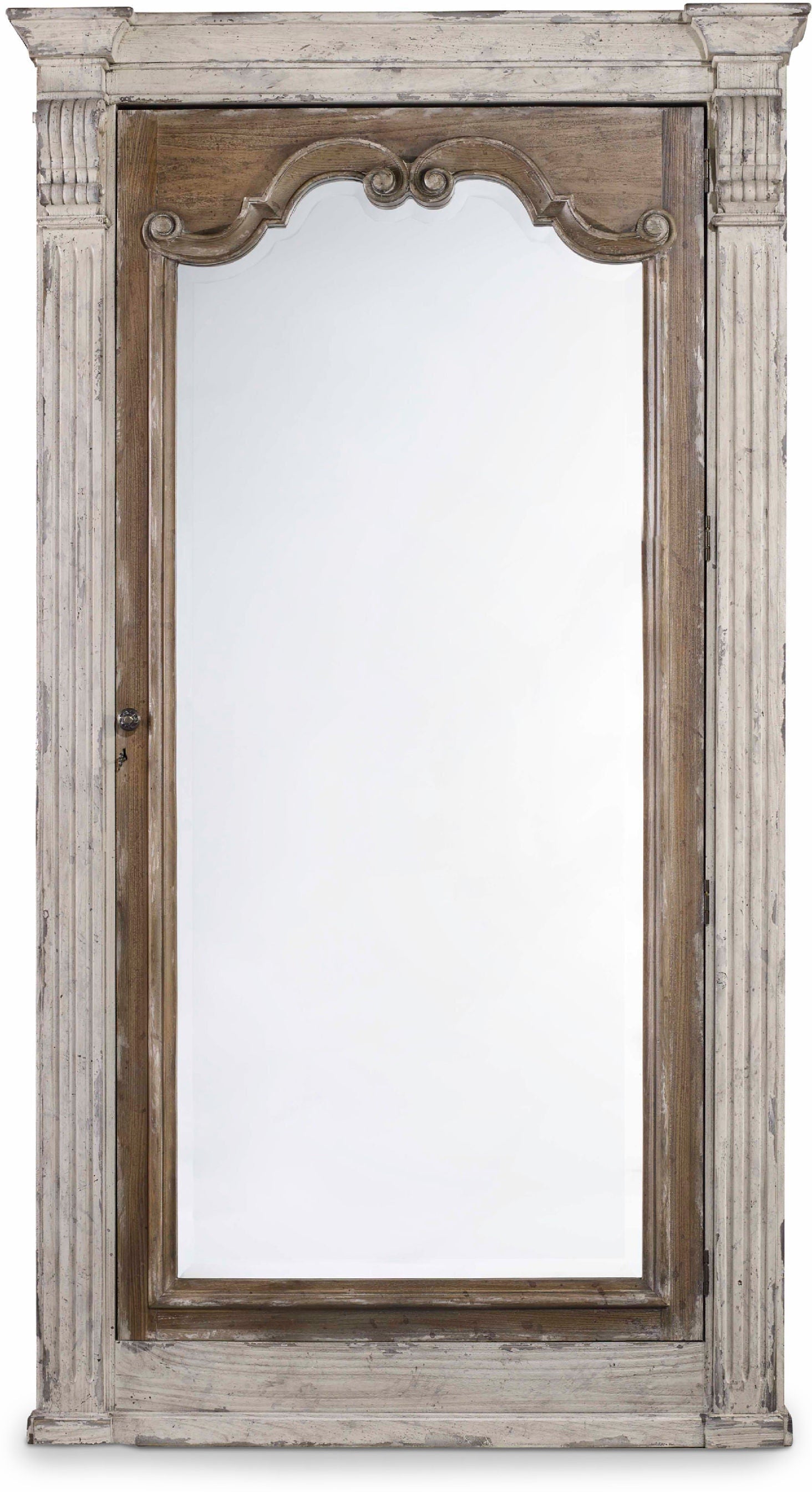 Hooker Furniture Chatelet Floor Mirror w/Jewelry Armoire Storage