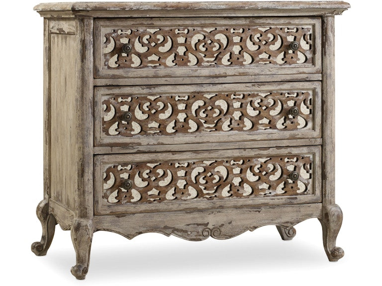Hooker Furniture Bedroom Chatelet Fretwork Nightstand