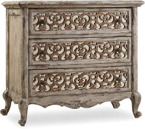 Hooker Furniture Bedroom Chatelet Fretwork Nightstand