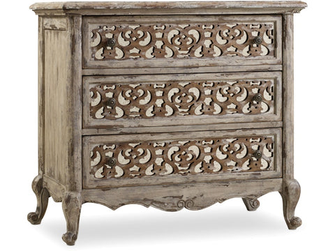 Hooker Furniture Bedroom Chatelet Fretwork Nightstand