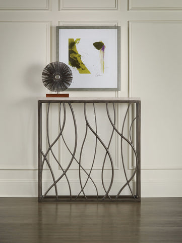Hooker Furniture Living Room Thin Metal Console