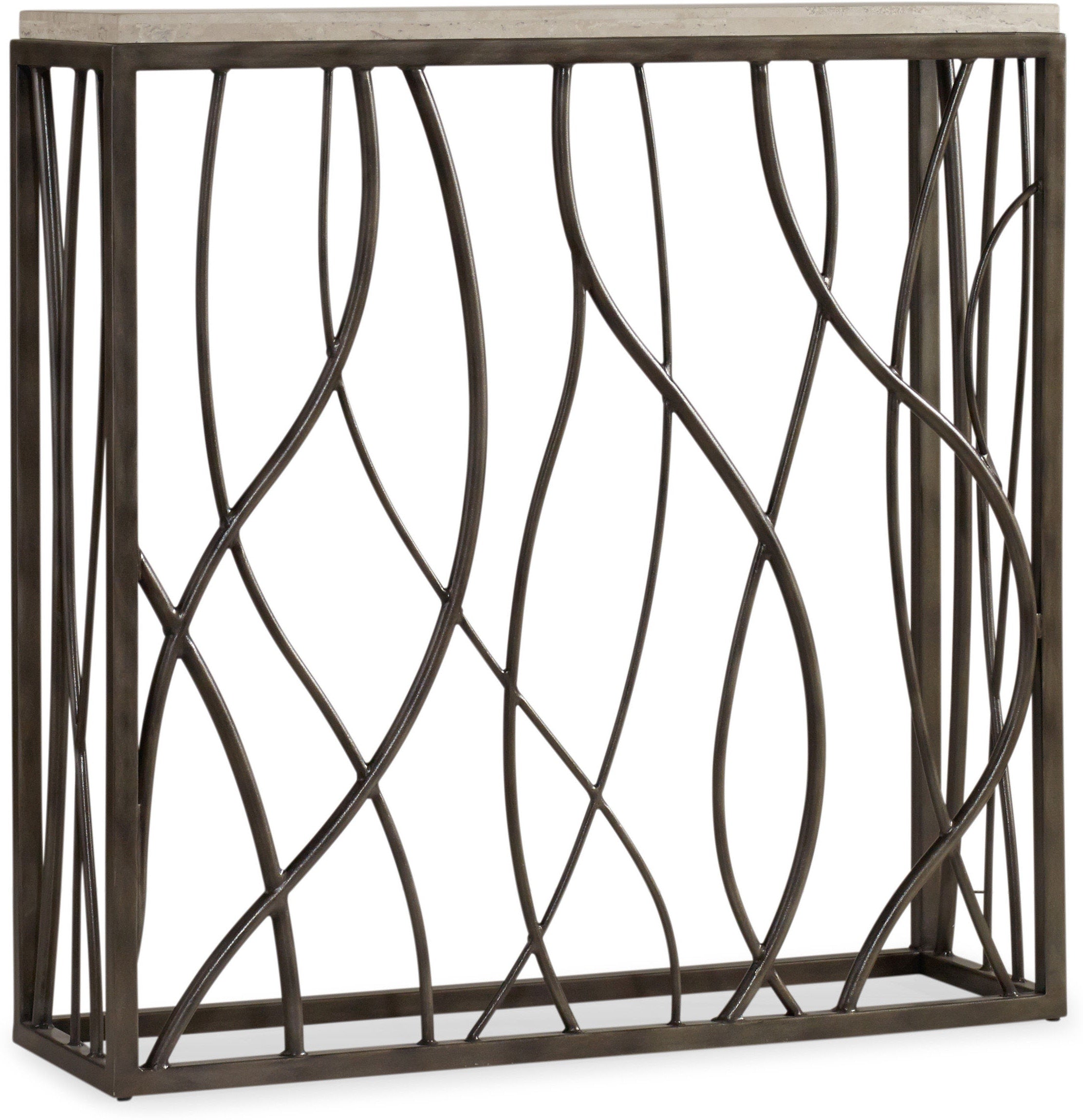 Hooker Furniture Living Room Thin Metal Console
