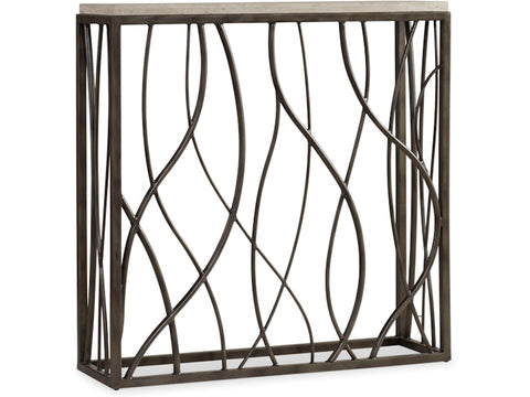 Hooker Furniture Living Room Thin Metal Console