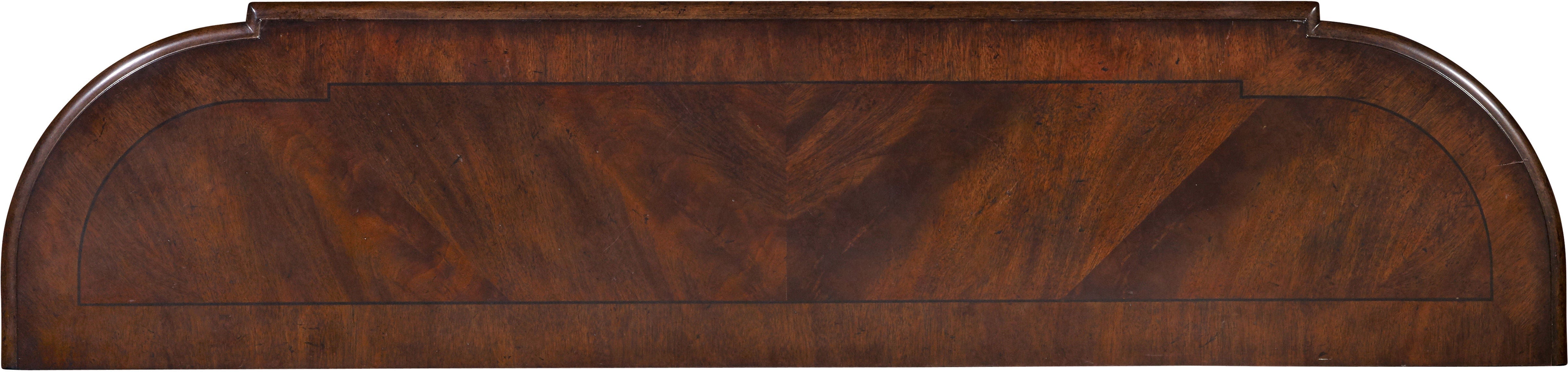 Hooker Furniture Living Room Leesburg Demilune Hall Console