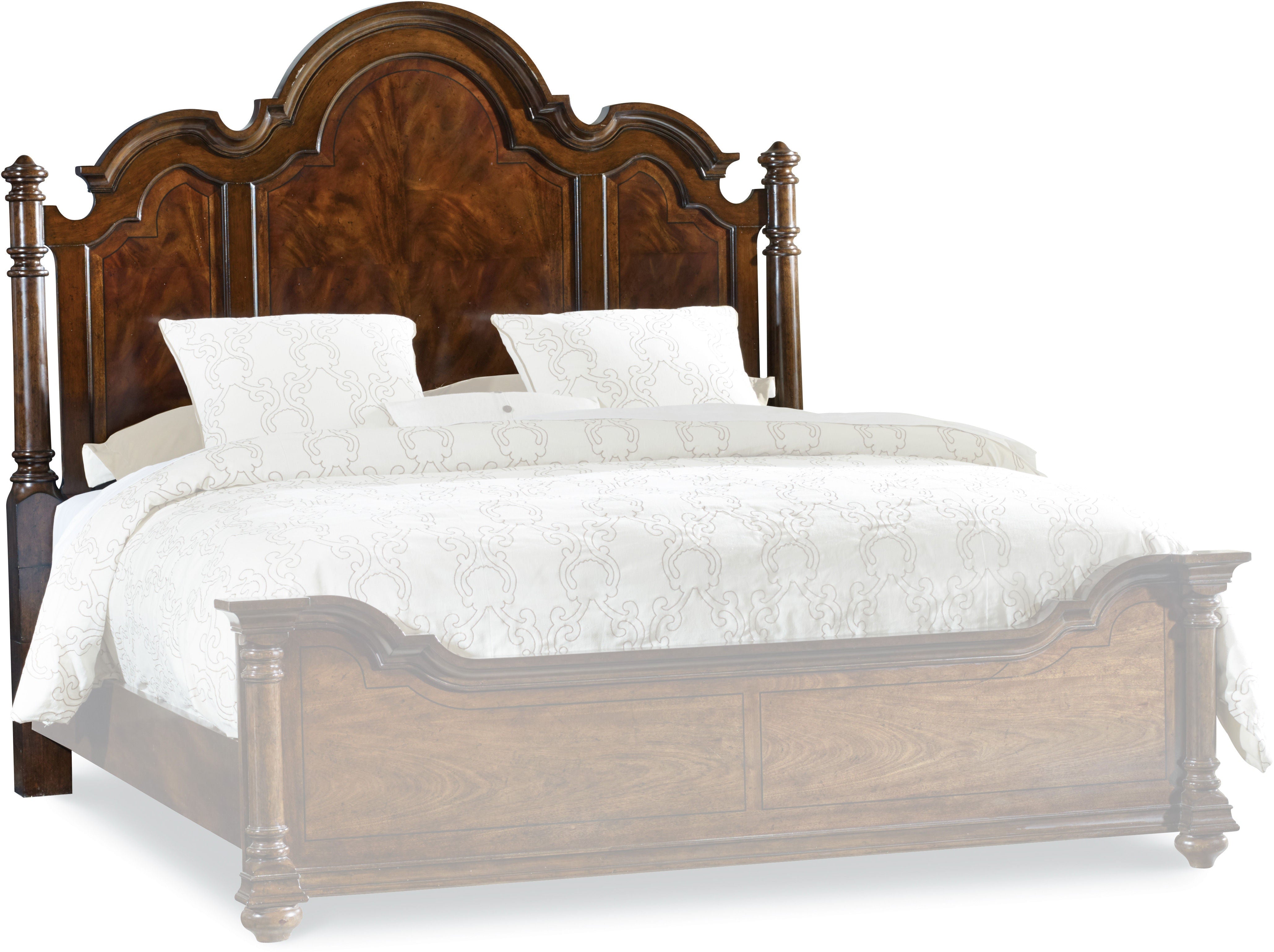Hooker Furniture Bedroom Leesburg King Poster Bed