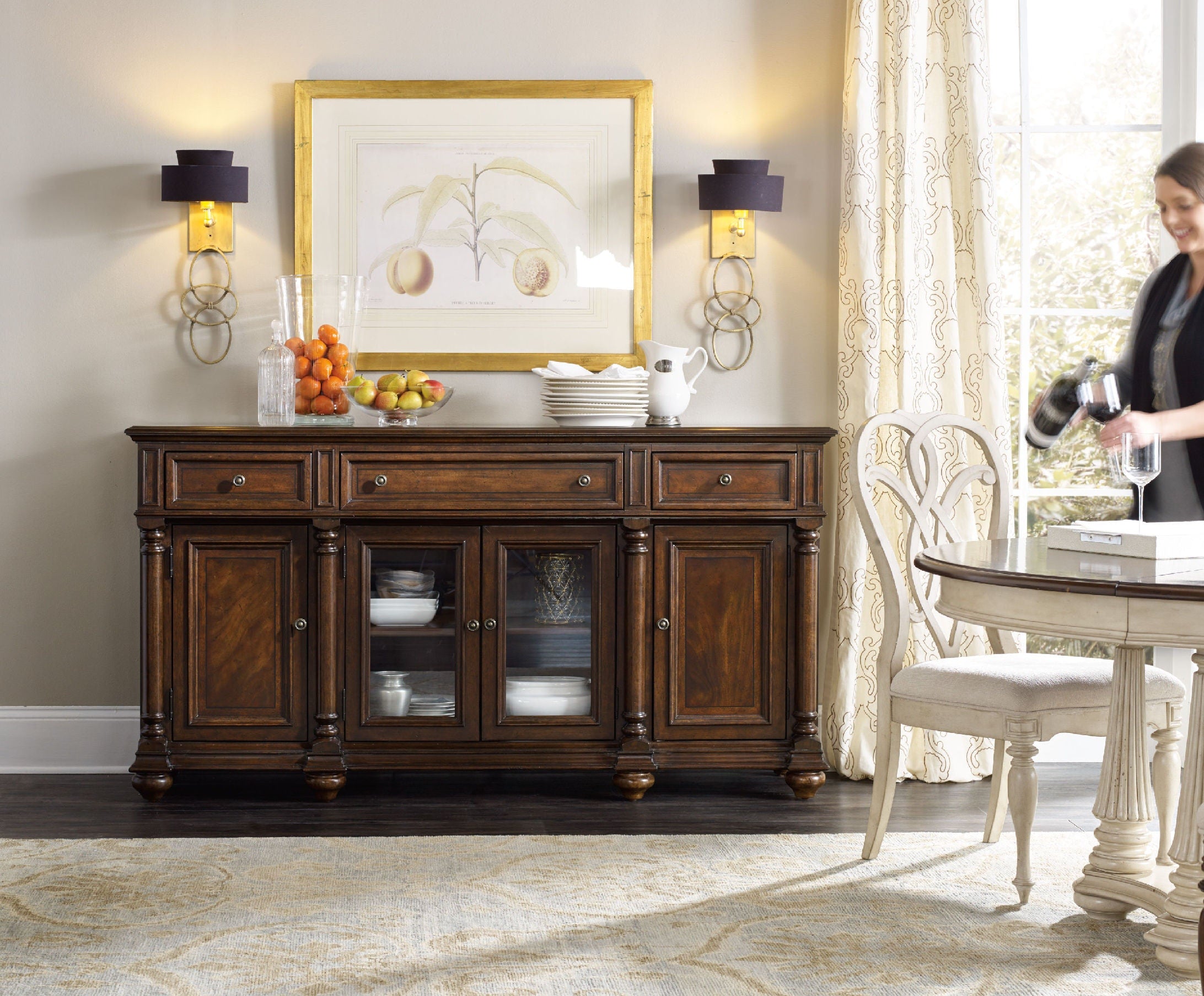 Hooker Furniture Casual Dining Leesburg Buffet