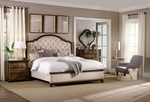 Hooker Furniture Bedroom Leesburg Queen Upholstered Bed